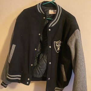 OAKLAND RAIDERS VARSITY JACKETS